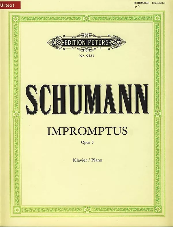 10 Impromptus on a theme by Clara Wieck Op.5: Piano Solo