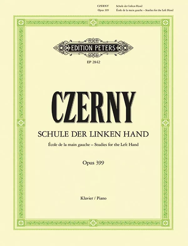 10 Studies for the Left Hand Op.399: Piano Studies