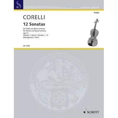 12 Sonatas Op. 5 Book 1 Nos. 1-6