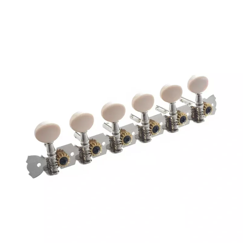 12 String Tuning Keys 6 On a Strip (Slotted Peghead)