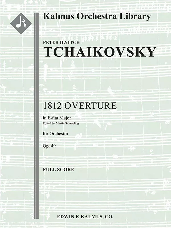 1812 Overture, Op. 49: Full Orchestra, Conductor Score