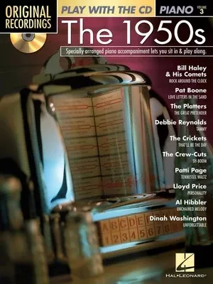 THE 1950S ORIGINAL RECORDING BK/CD PNO V3