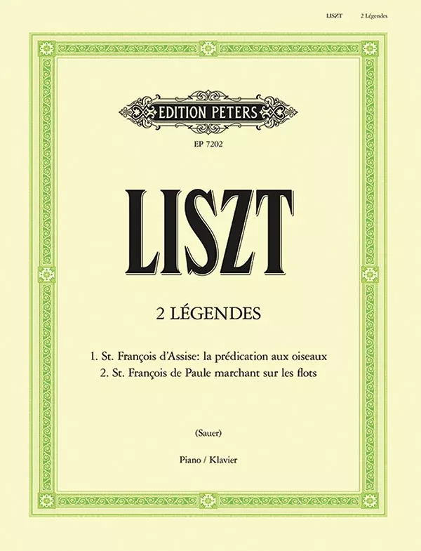 2 Légendes: Piano Solo