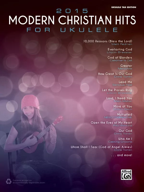 2015 Modern Christian Hits for Ukulele: Ukulele Book