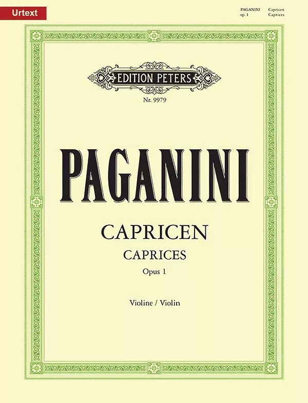 24 Caprices Op. 1 for Violin: Violin (Solo)