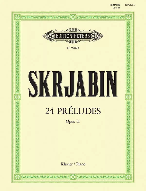 24 Préludes Op.11: Piano (Solo)