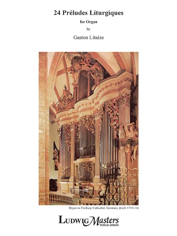 24 Preludes Liturgiques: Organ, Collections, Book