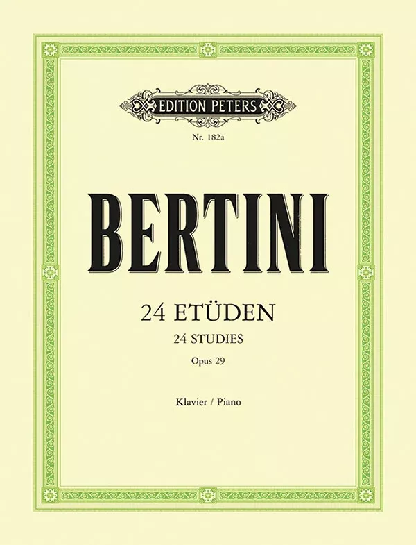 24 Studies Op. 29: Piano Solo