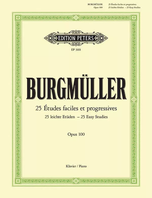 25 Easy & Progressive Studies Op.100: Piano Studies