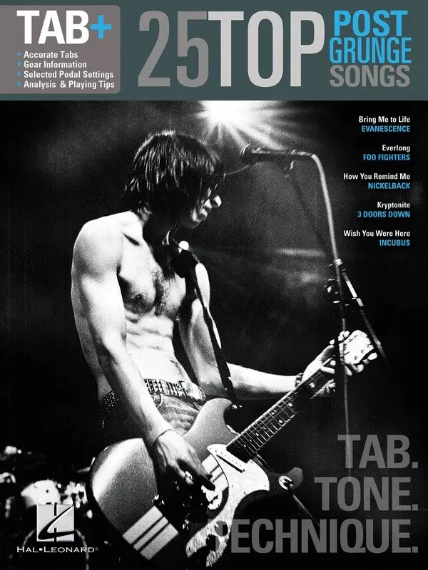 25 Top Post-Grunge Songs – Tab. Tone. Technique.