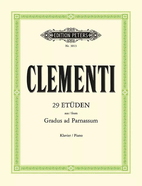 29 Studies from 'Gradus ad Parnassum': Piano Studies