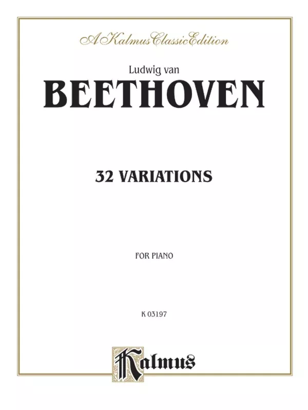 32 Variations: Piano