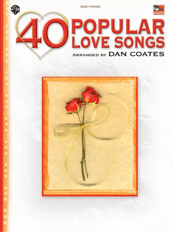 40 Popular Love Songs: Piano Book