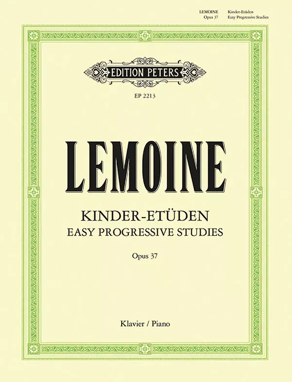 50 Easy Progressive Studies Op.37: Piano Studies
