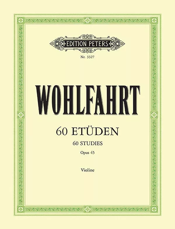 60 Studies Op. 45 for Violin: Violin Studies & Tutors