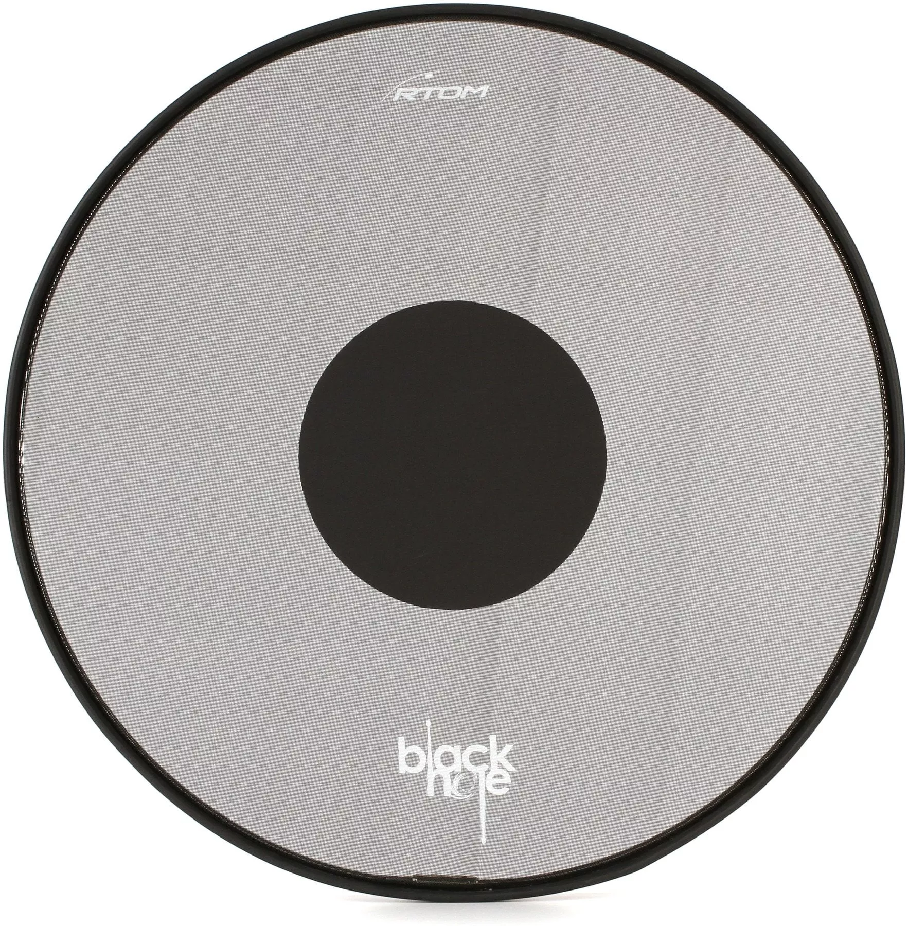 8″ Rtom Black Hole Practice Pad Snap-On Tuneable Mesh Head