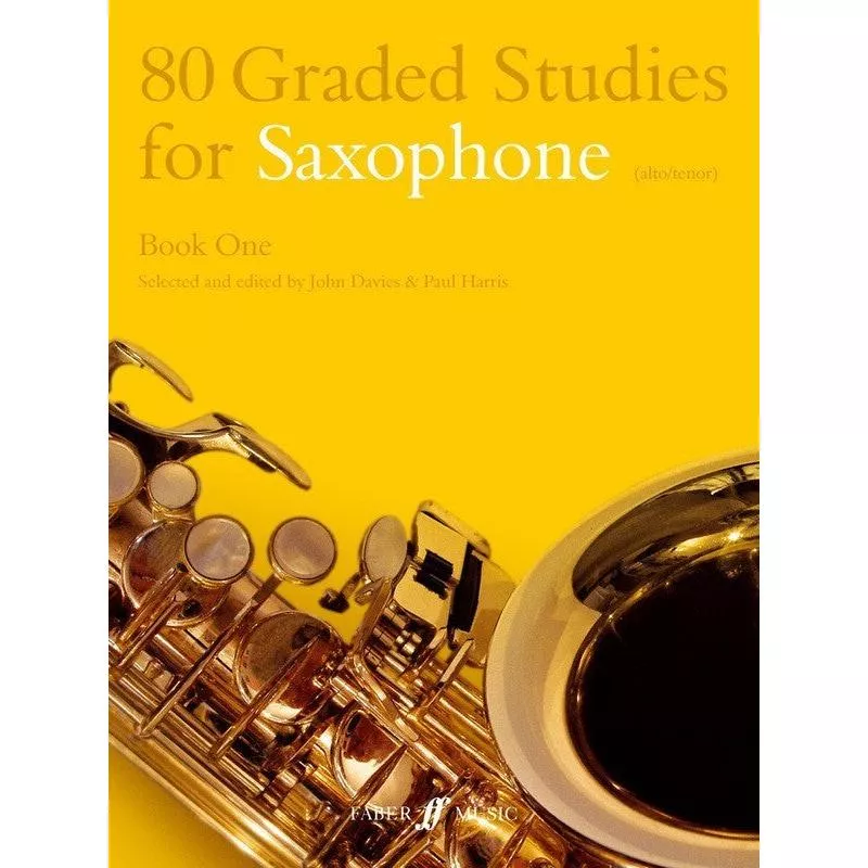 80 Graded Studies for Saxophone Book 1