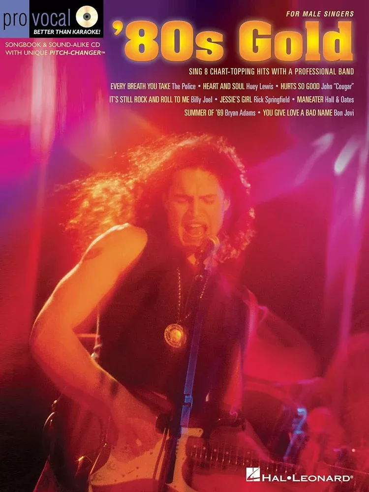 ’80s Gold Pro Vocal Mens Edition Volume 4 BK/CD