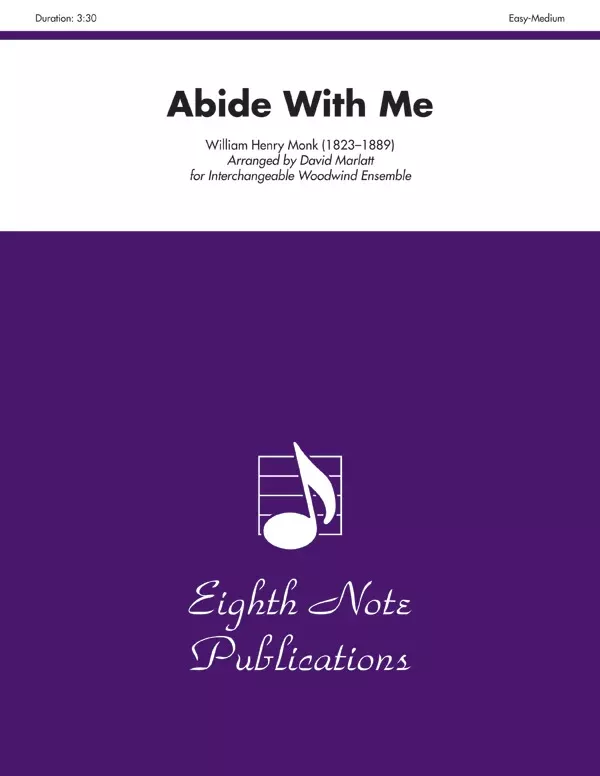 Abide with Me: Interchangeable Woodwind Ensemble Score & Parts