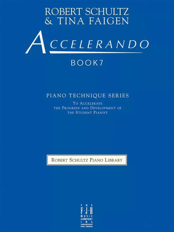 Accelerando, Book 7: Late Intermediate (all ages) Piano Book