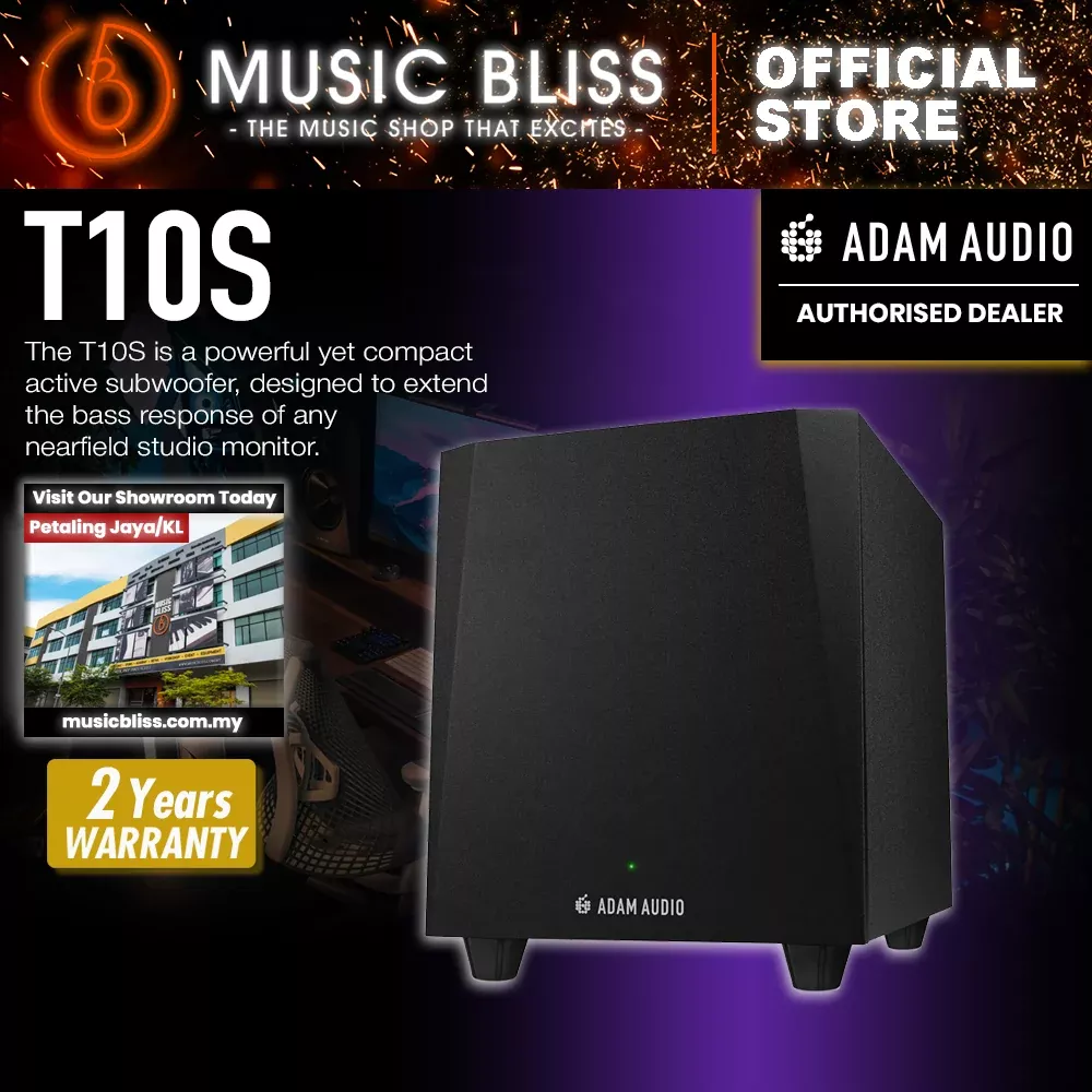 ADAM Audio T10S 10 inch Powered Studio Subwoofer