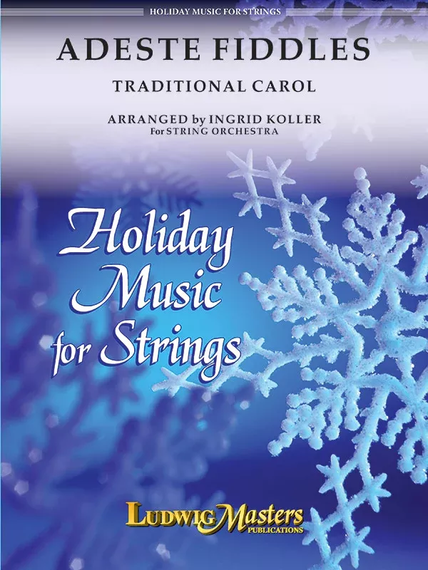 Adeste Fiddles: String Orchestra Conductor Score & Parts
