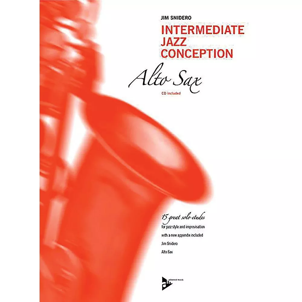 ADVANCE MUSIC Intermediate Jazz Conception: Alto & Baritone Sax Book, Intermediate-Advanced