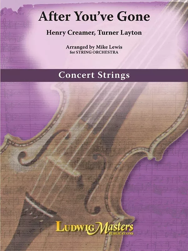 After You've Gone: String Orchestra, Full Score