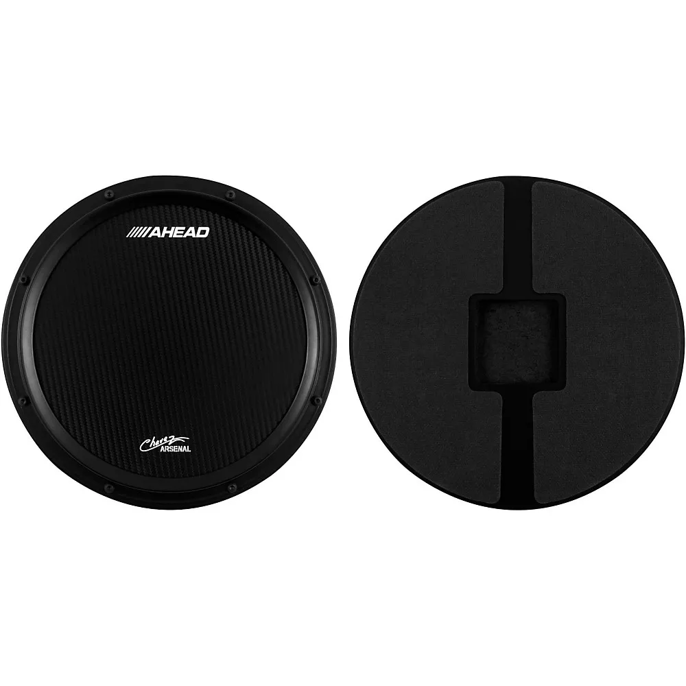 Ahead Chavez S-Hoop Marching Practice Pad Black, Black 14 in.