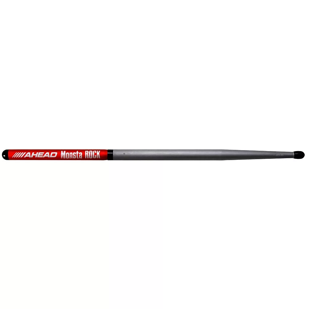 Ahead Monsta Rock Short Taper Drum Sticks (Pair) Black Tip