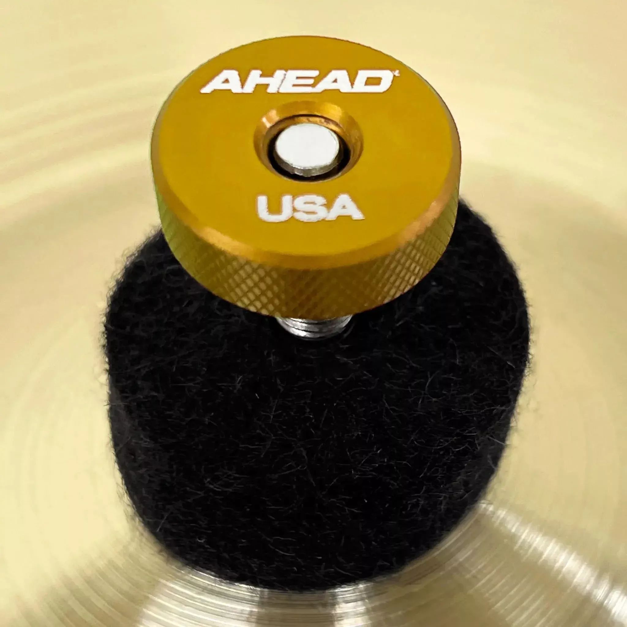 Ahead Speed Nut Cymbal Toppers 4 Pack – Gold – AHSN-GLD
