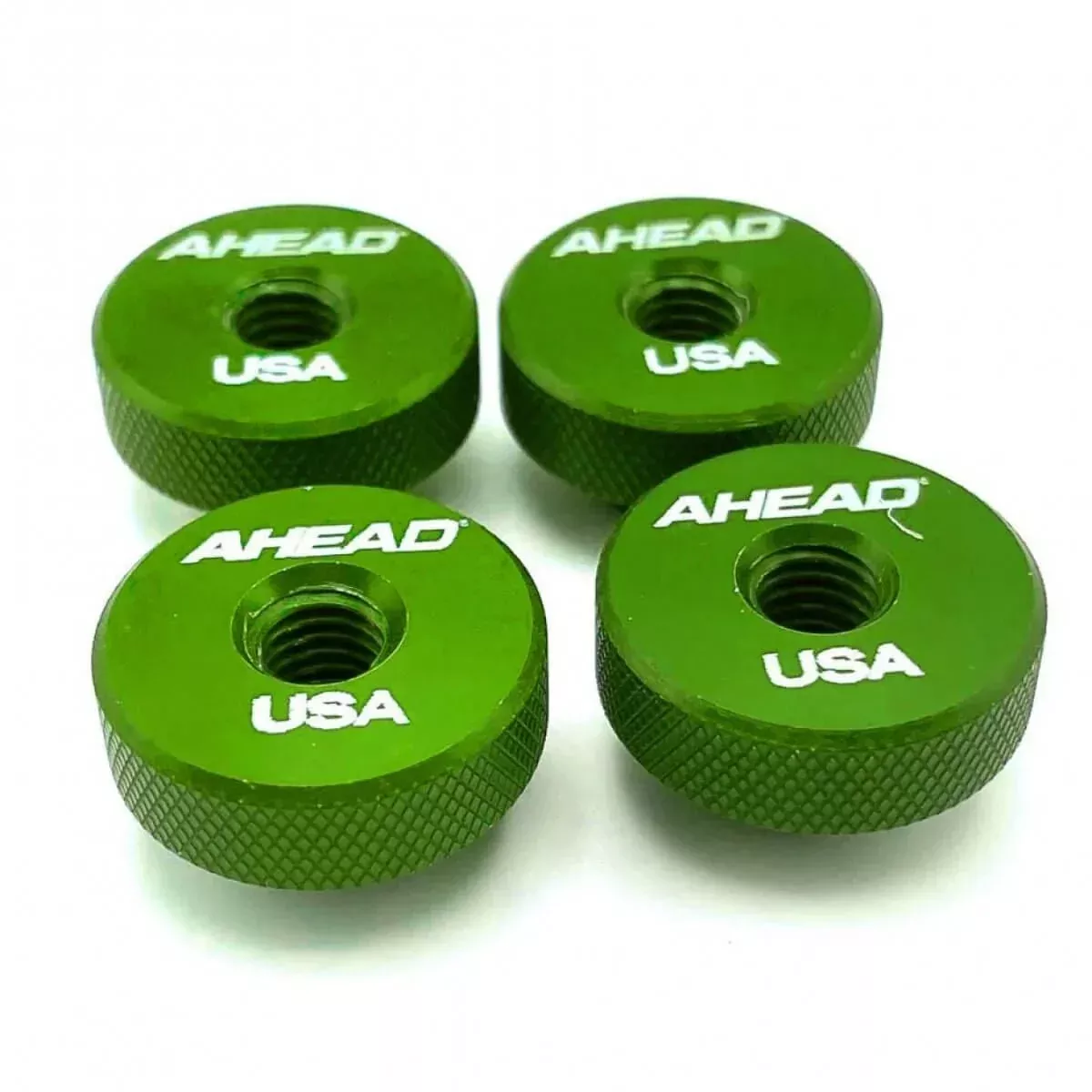 Ahead Speed Nut Cymbal Toppers 4 Pack - Green – AHSN-GRN
