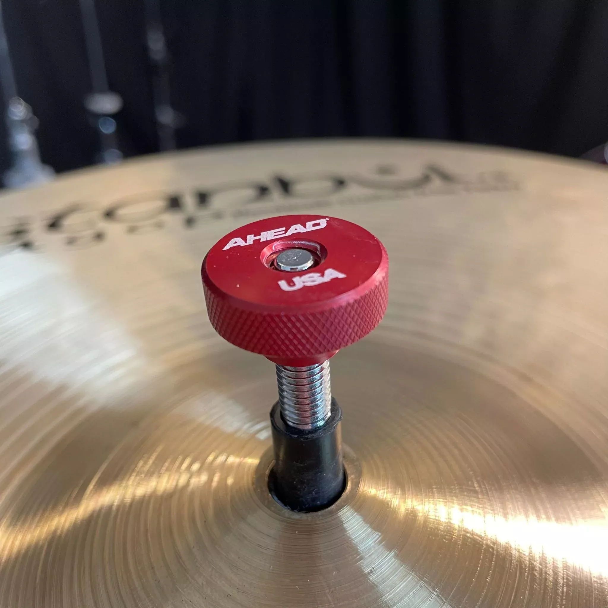 Ahead Speed Nut Cymbal Toppers 4 Pack – Red – AHSN-RED