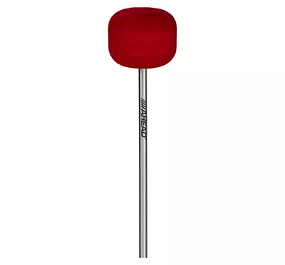 Ahead Staccato Red Felt Beater Round Super Dense Felt Beater