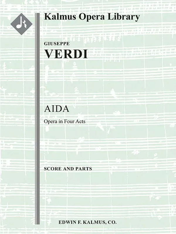 Aida (complete): Score & Parts