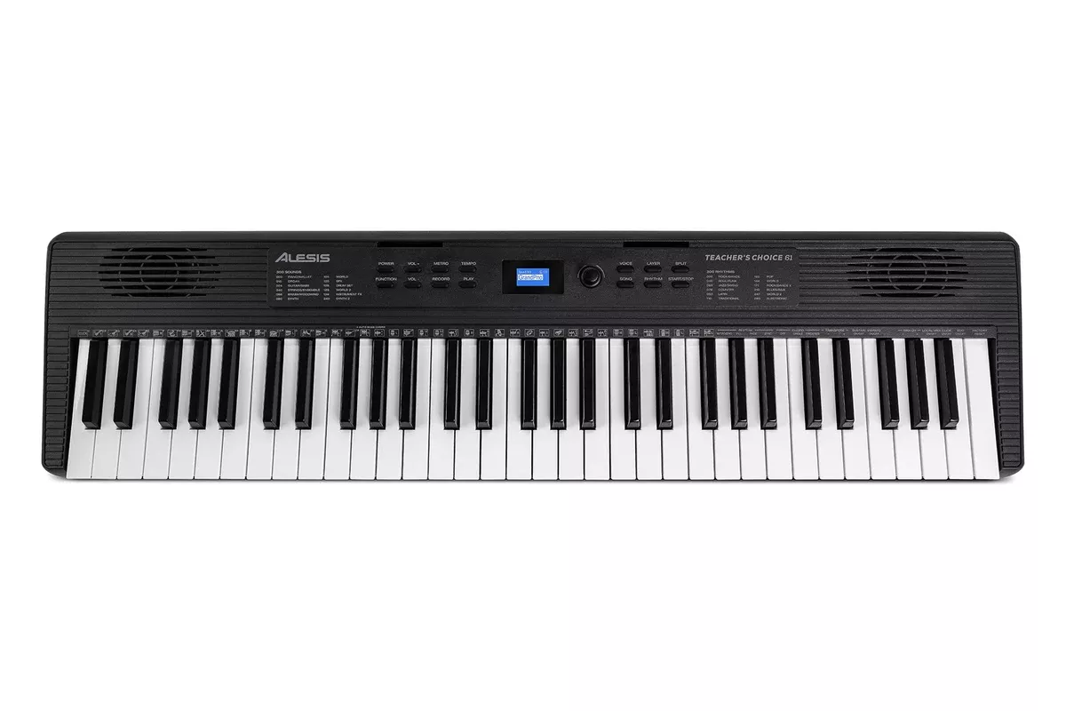 Alesis Teacher’s Choice 61-Key Portable Keyboard with Lighted Keys