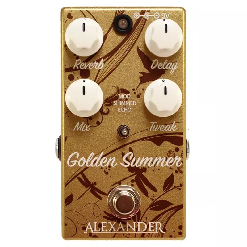 Alexander Golden Summer Reverb/Delay Pedal