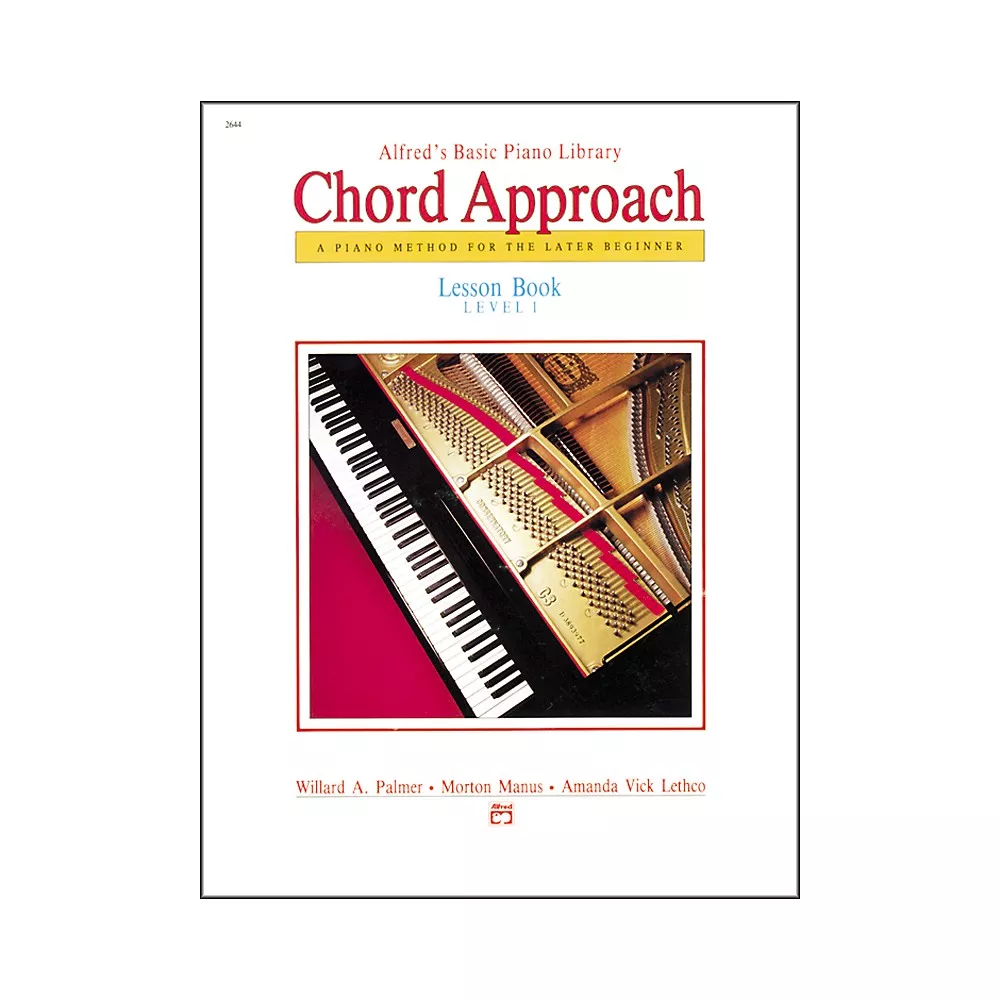Alfred Alfred's Basic Piano Chord Approach Lesson Book 1