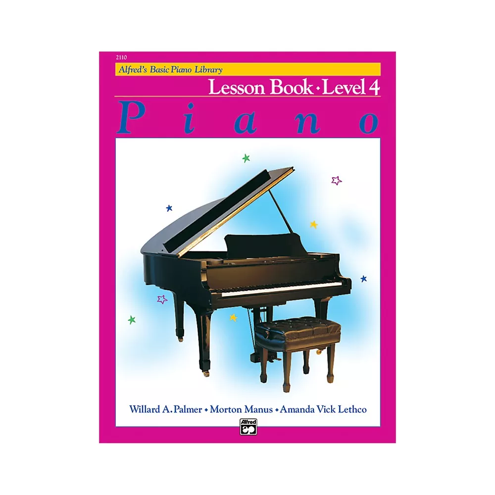 Alfred Alfred's Basic Piano Course Lesson Book Level 4