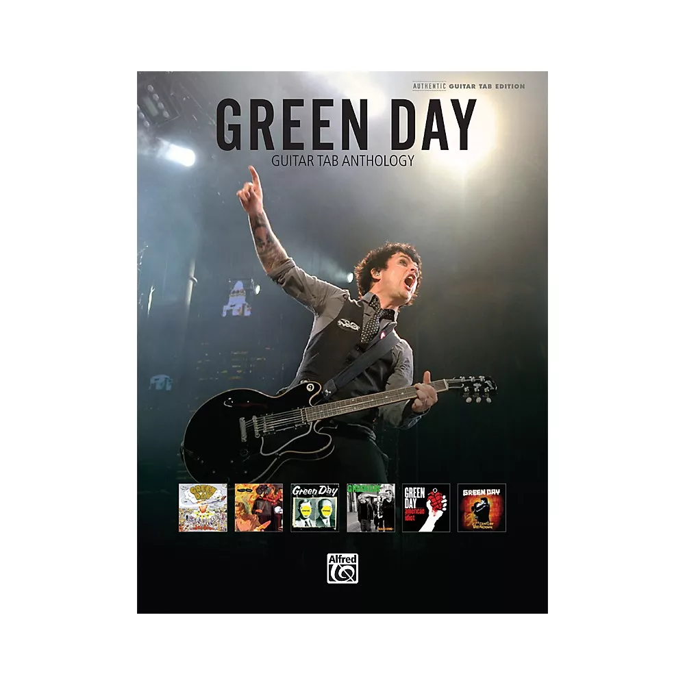 Alfred Green Day Guitar Tab Anthology Book