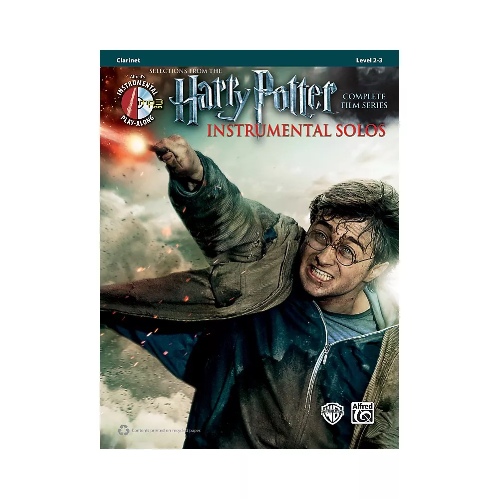 Alfred Harry Potter Instrumental Solos Clarinet (Book/Online Audio)
