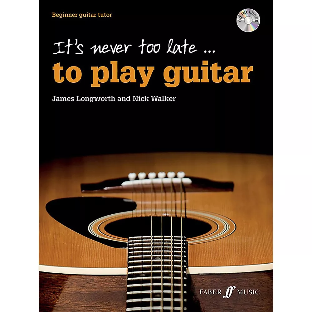 Alfred It's Never Too Late ... to Play Guitar Book - Beginner