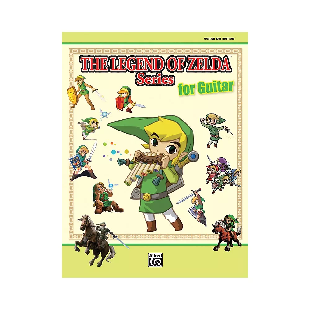 Alfred The Legend of Zelda Series for Guitar Book