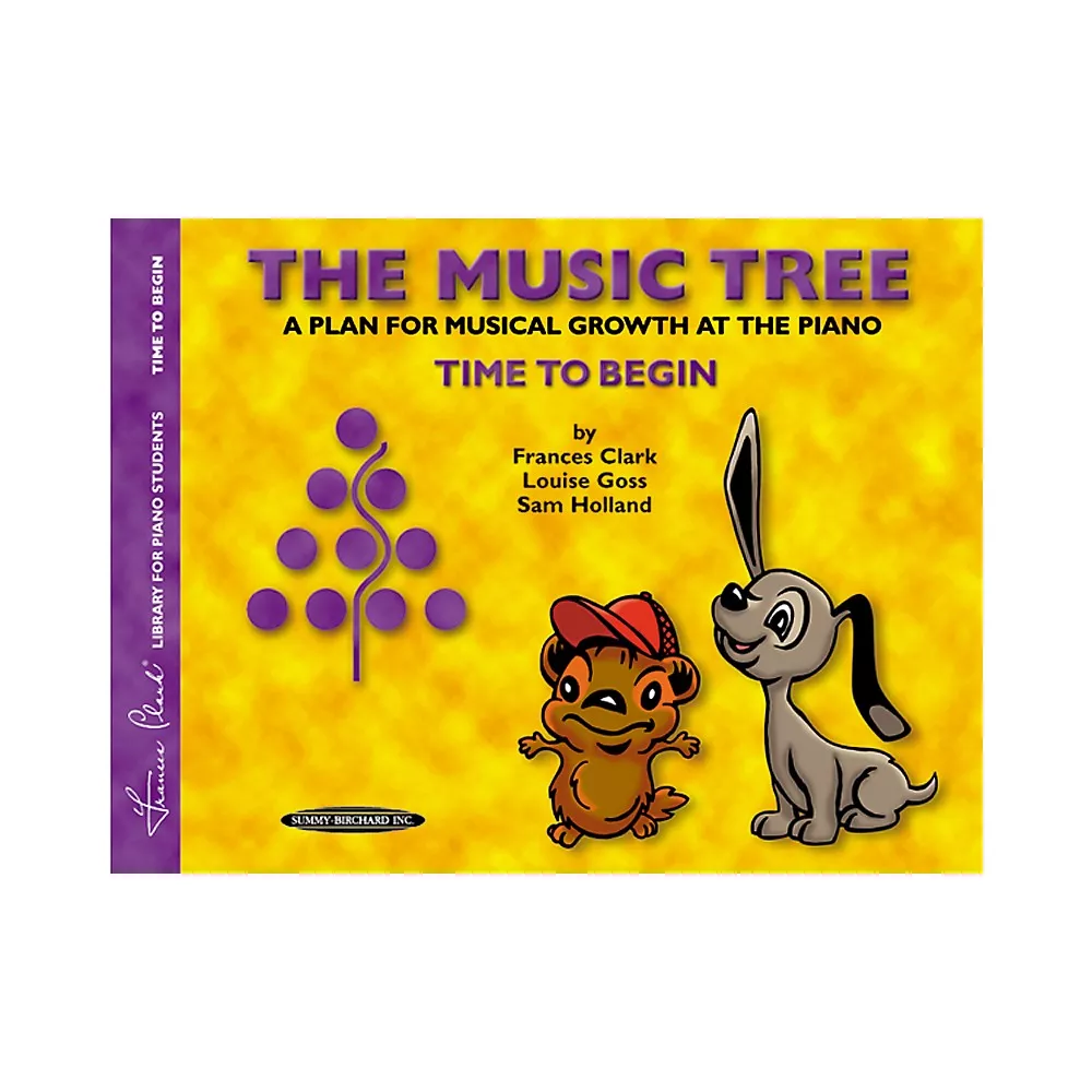Alfred The Music Tree Student's Book Time to Begin