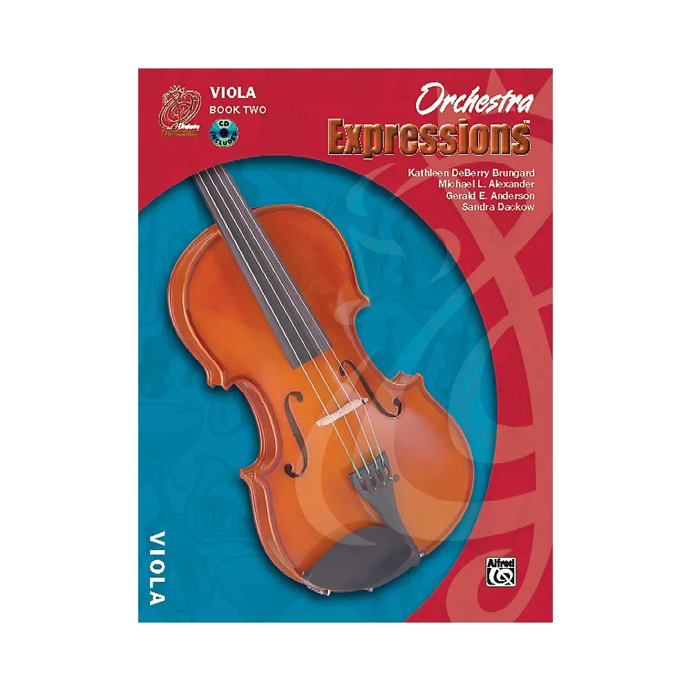Alfred Orchestra Expressions Book Two Student Edition Viola Book & CD 1