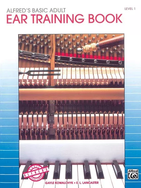 Alfred's Basic Adult Piano Course: Ear Training Book 1: Piano Book