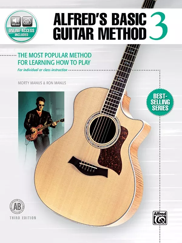 Alfred's Basic Guitar Method 3 (Third Edition): Guitar Book & Online Audio