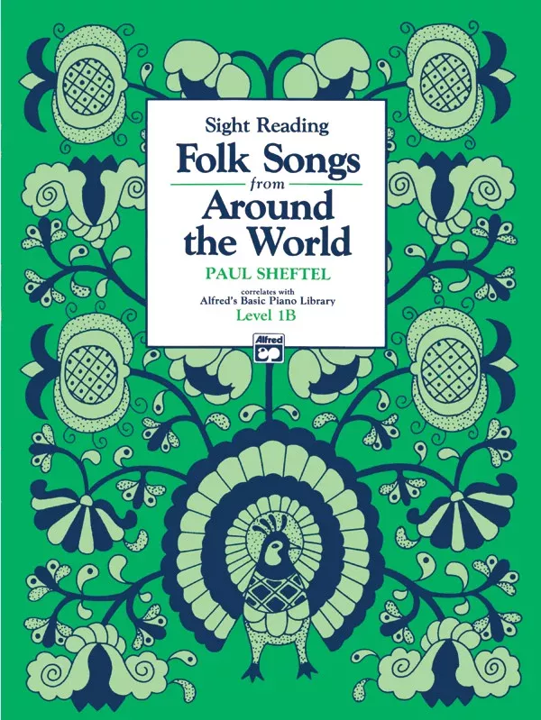 Alfred's Basic Piano Library: Folk Song Book 1B: Piano Book