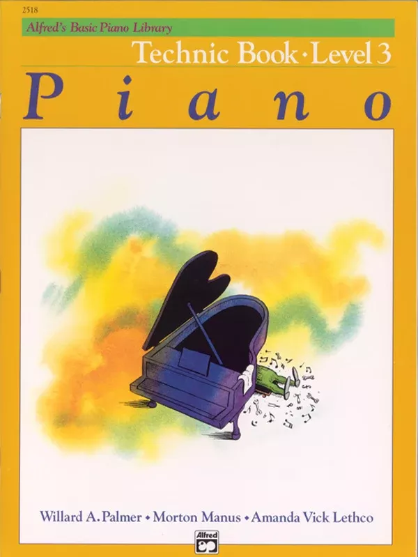 Alfred's Basic Piano Library: Technic Book 3: Piano Book