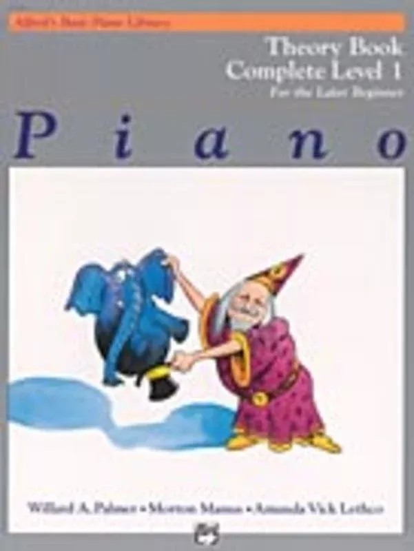 Alfred's Basic Piano Library Theory Book Complete 1 (1A/1B)